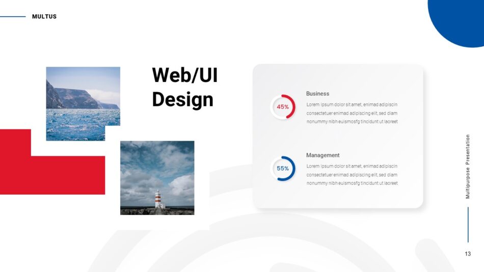 Web And UI Design Slide For Multipurpose Presentation Theme For Google Slides SlideKit