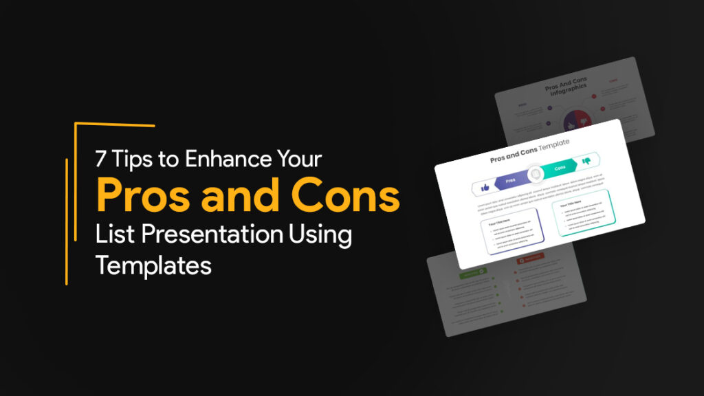 Pros And Cons List Presentation Template Slidekit 7550