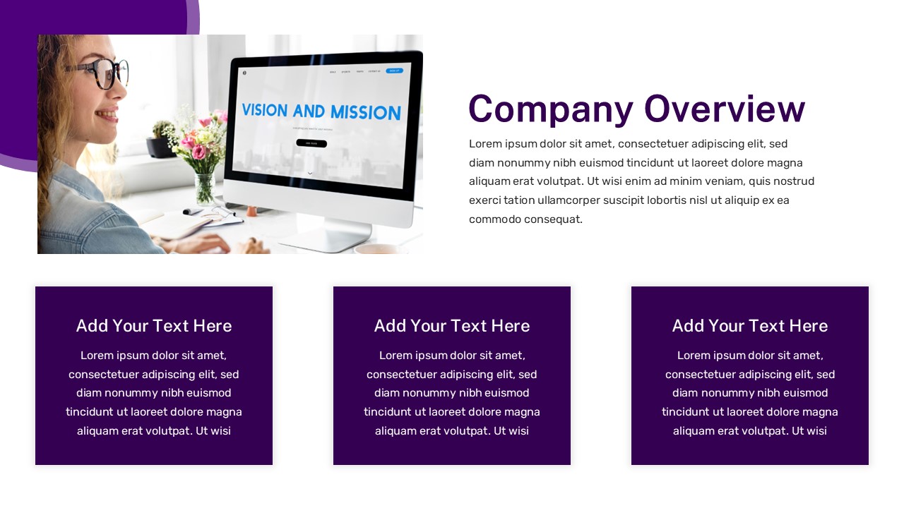 Company Overview Template For Powerpoint And Google Slides Slidekit