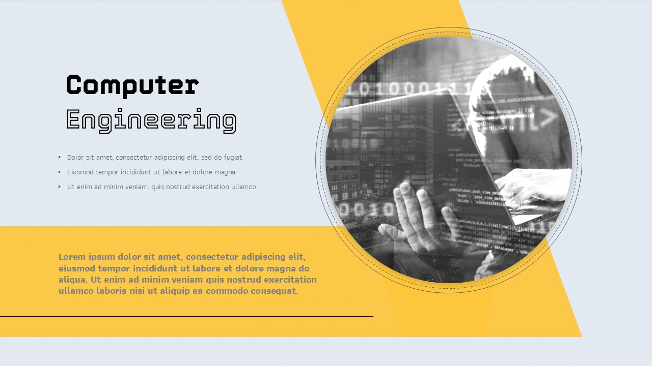 Free Computer Engineering Powerpoint Slide Template Slidekit