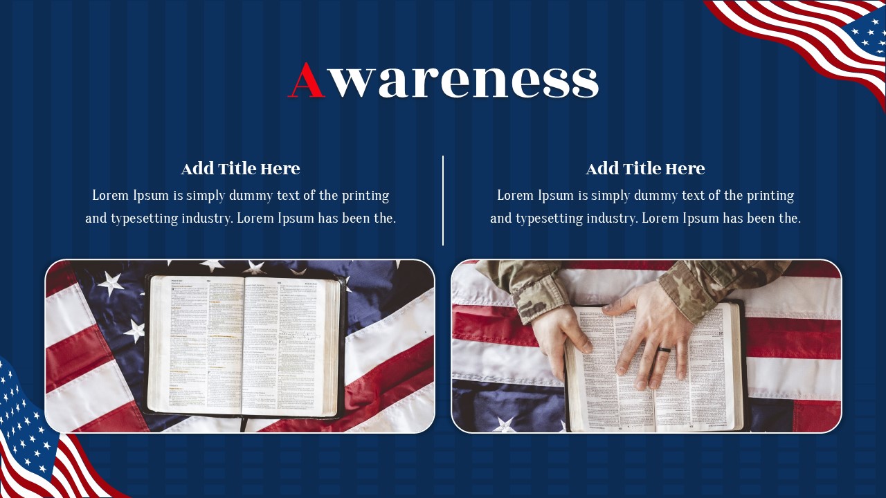 Free National Read Across America Day Awareness Presentation Template