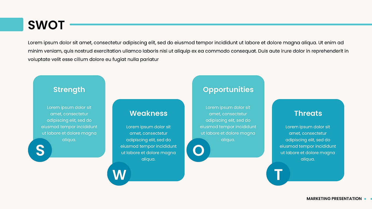 Marketing Swot Powerpoint Templates 11 - SlideKit