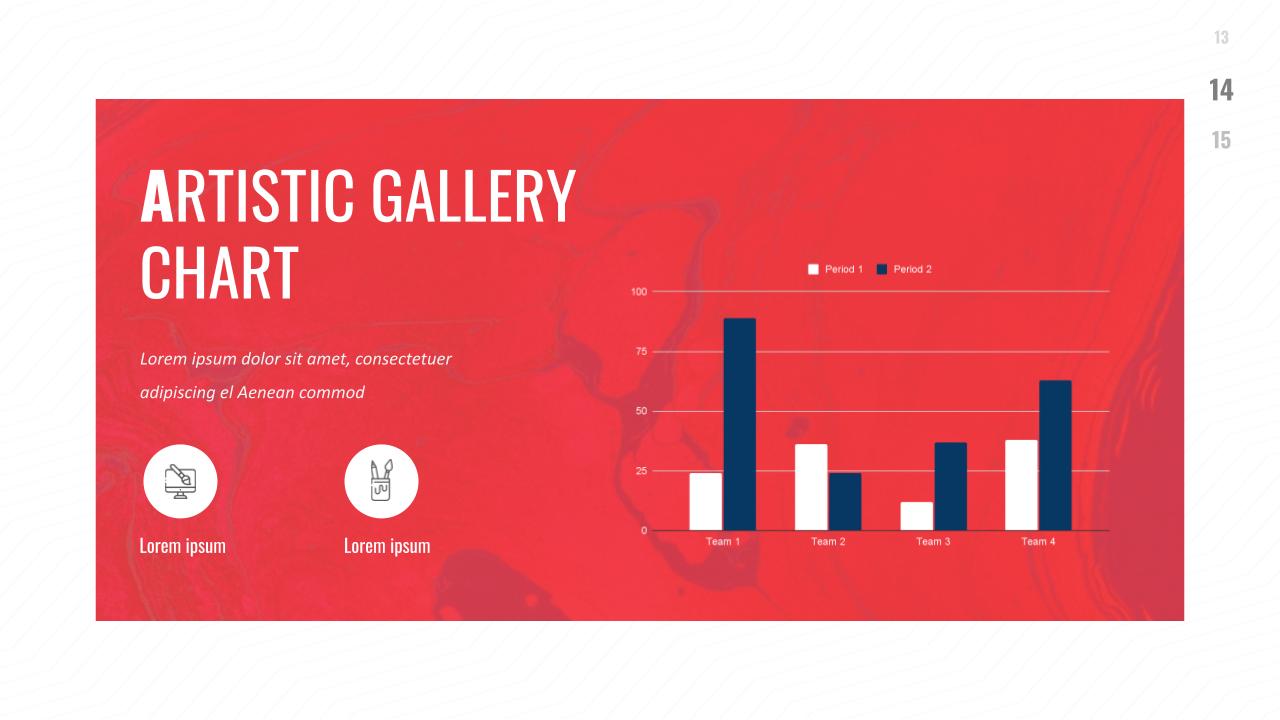 Art Gallery Powerpoint Presentation Template Slidekit