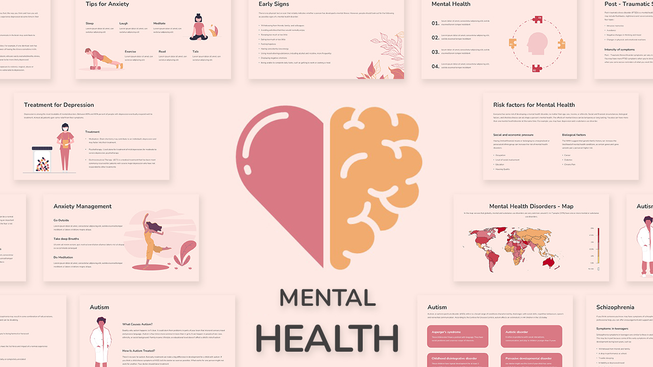 Free Mental Health Presentation Templates for PowerPoint