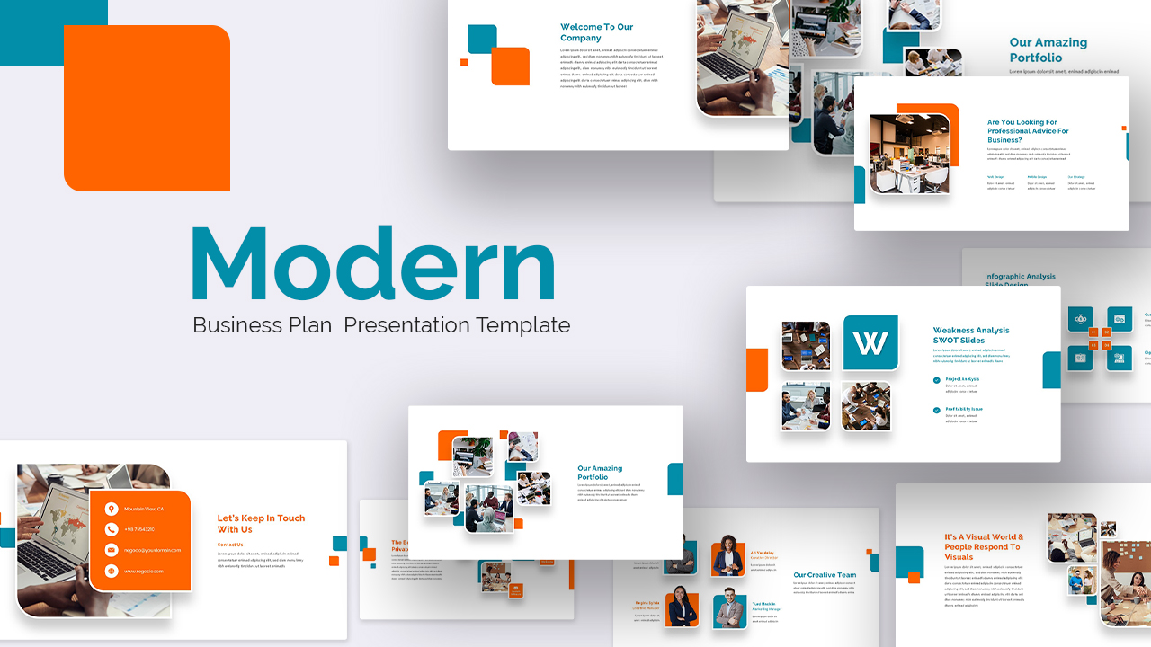 Modern Business Plan Presentation PowerPoint Templates and Google Slides