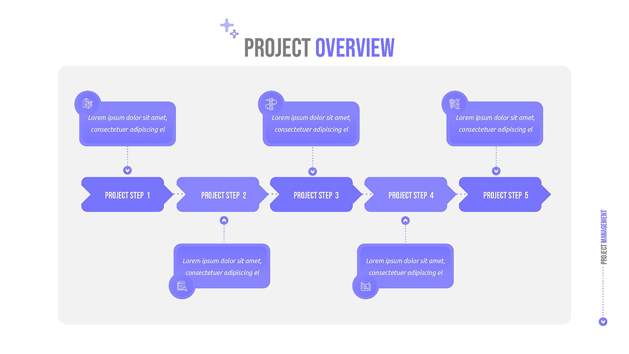 Project Overview PowerPoint Template - SlideKit