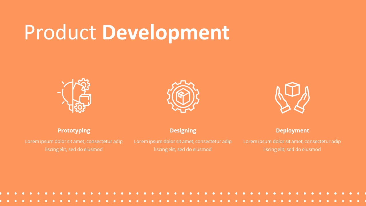 Technology Product Development PowerPoint Template - SlideKit