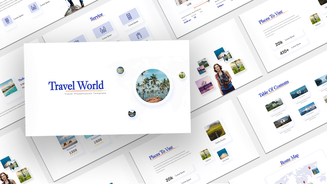 Travel PowerPoint Themes Templates