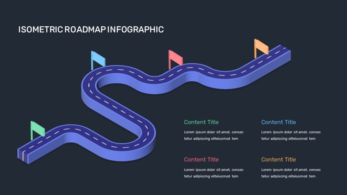 Infographic Roadmap Template for Google Slides - SlideKit