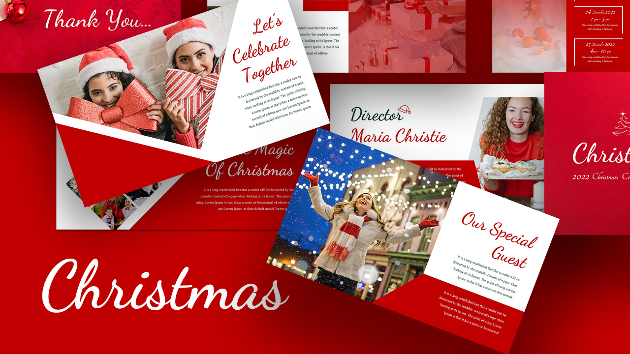Free Xmas PowerPoint Templates Cover