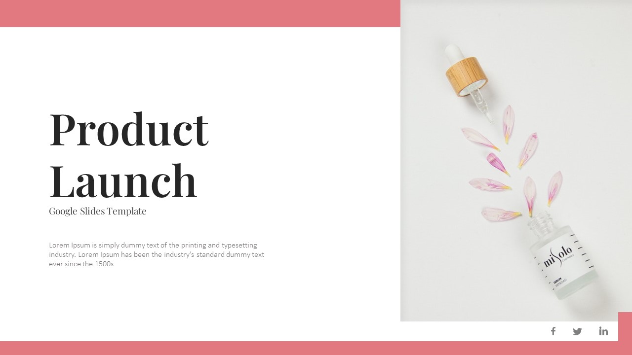 product launch presentation template