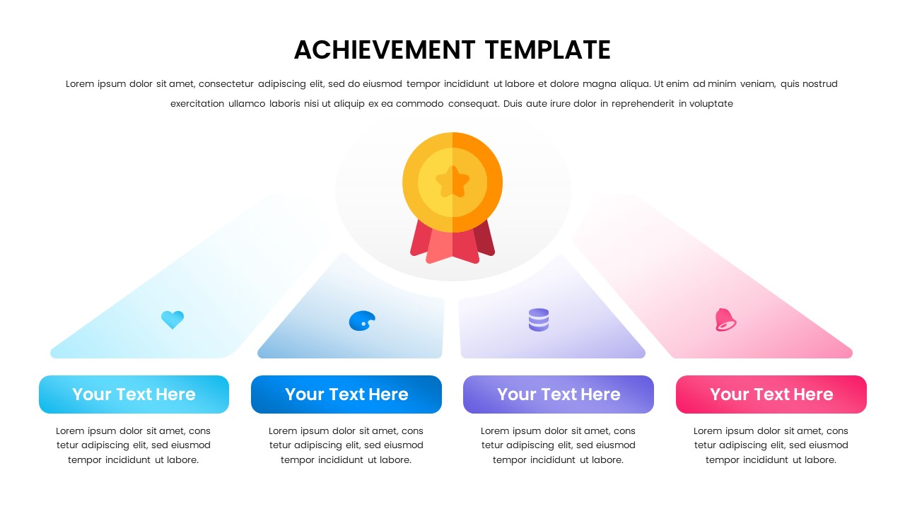 Achievement Presentation Template