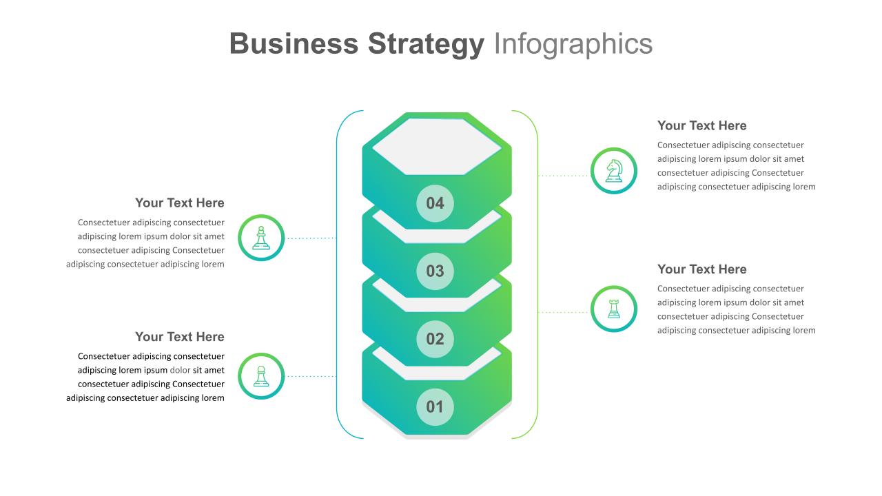 PowerPoint Business Strategy Infographics Template