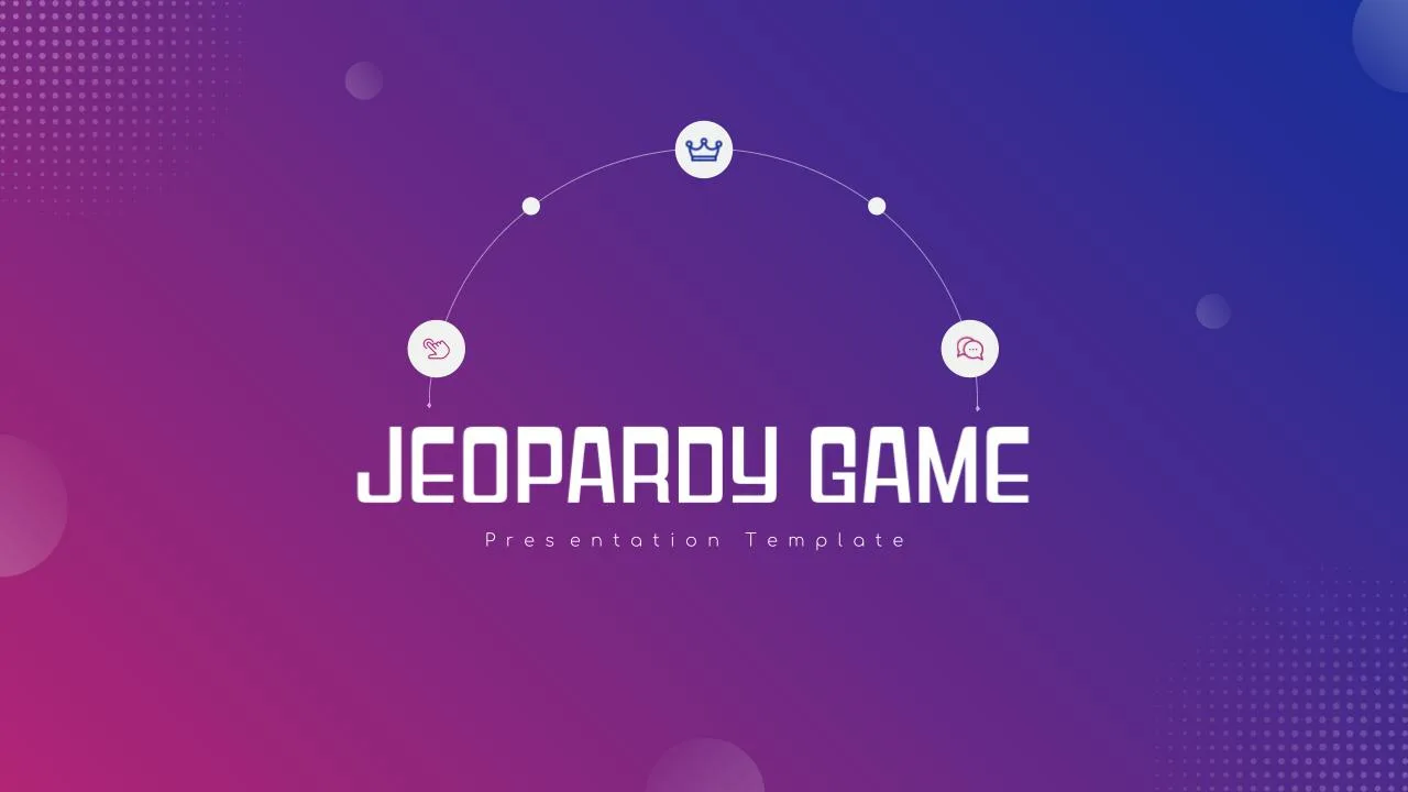 Free Jeopardy Game Theme Slides Template SlideKit