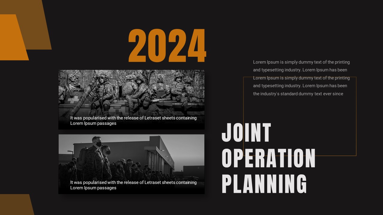 Joint Operation PowerPoint Template - SlideKit