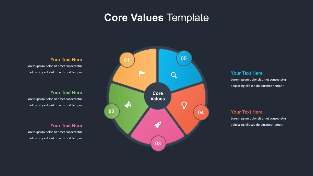 Core Values Presentation Template Slidekit