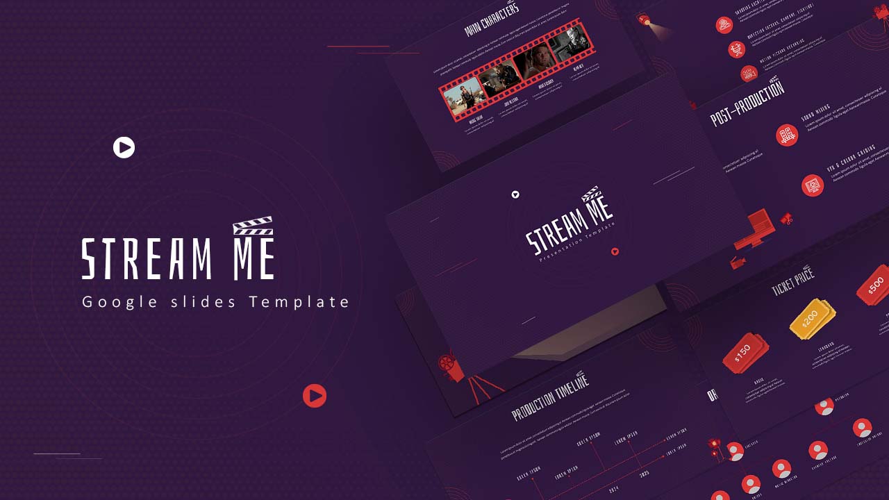 Free Movie Theme PowerPoint Templates