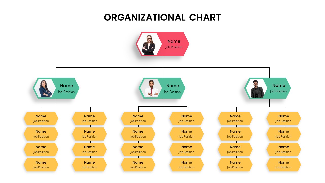 Google Slides Org Chart Template SlideKit