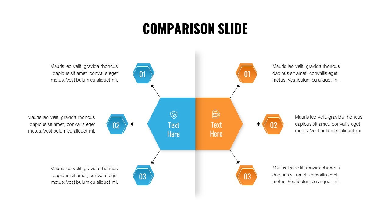 PowerPoint Template For Comparison