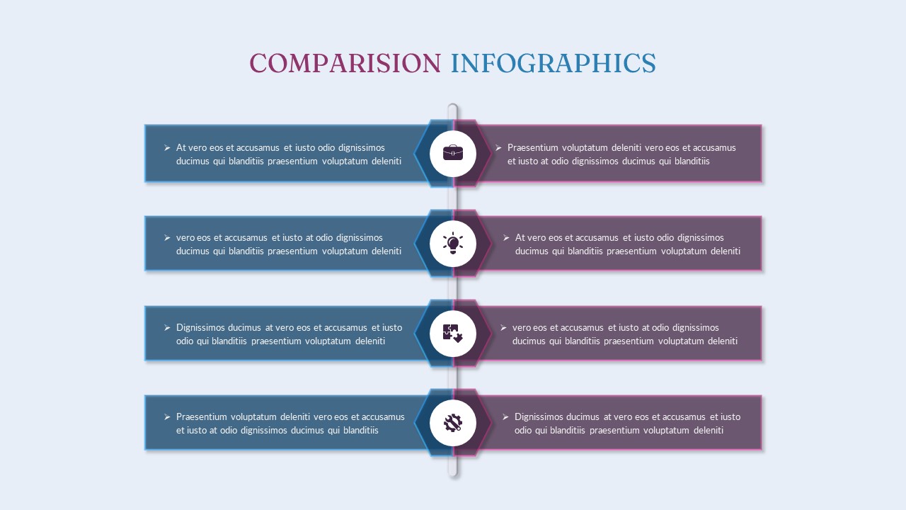 Good vs. Bad Comparison PowerPoint Presentation Template - SlideKit