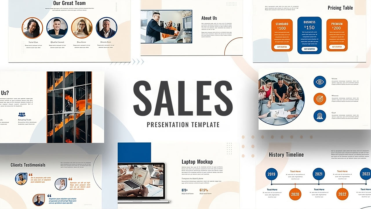 Sales Presentation Template for PowerPoint