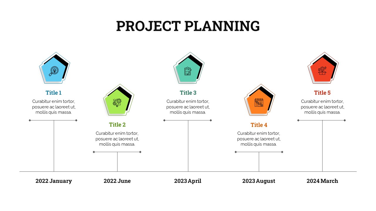 Project Planning Infographics Presentation Template for PowerPoint and Google Slides