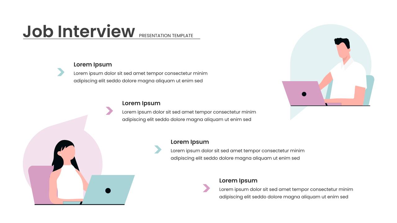 Job Interview PowerPoint Presentation Templates