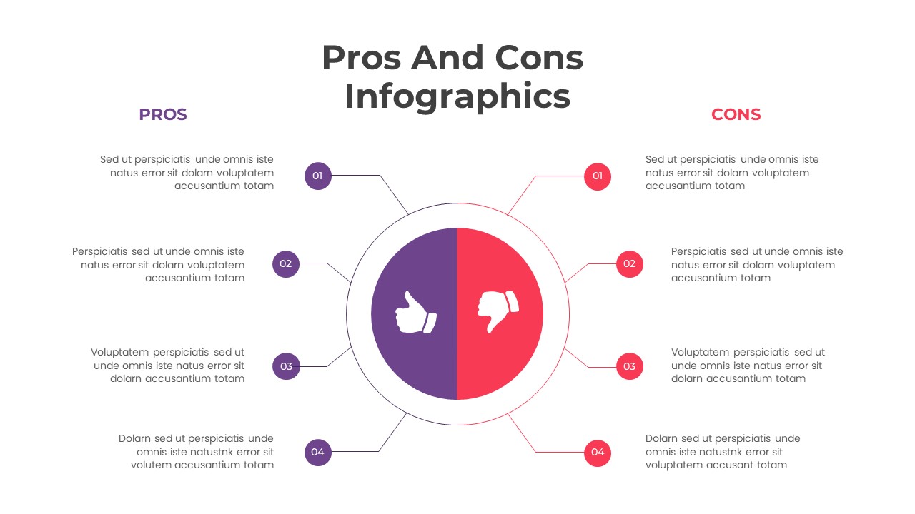 Pros Vs Cons Template for PowerPoint and Google Slides