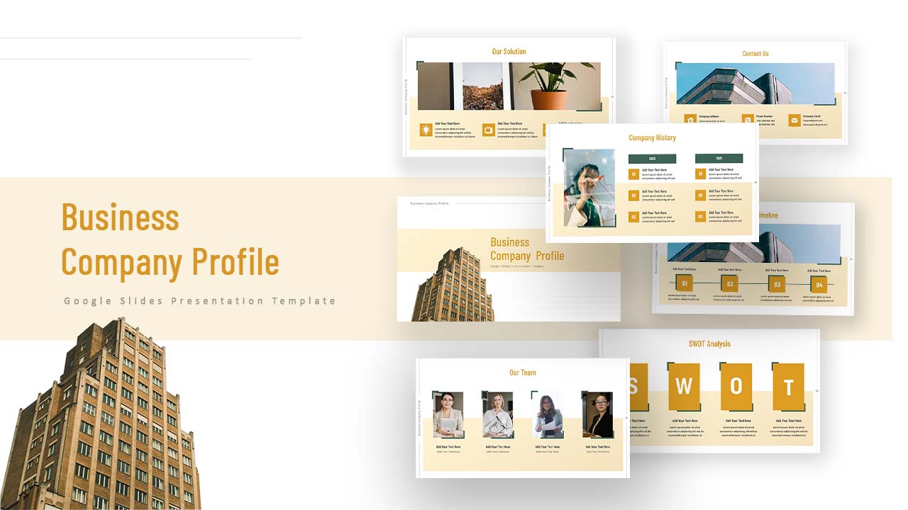 Business Company Profile Templates for PowerPoint