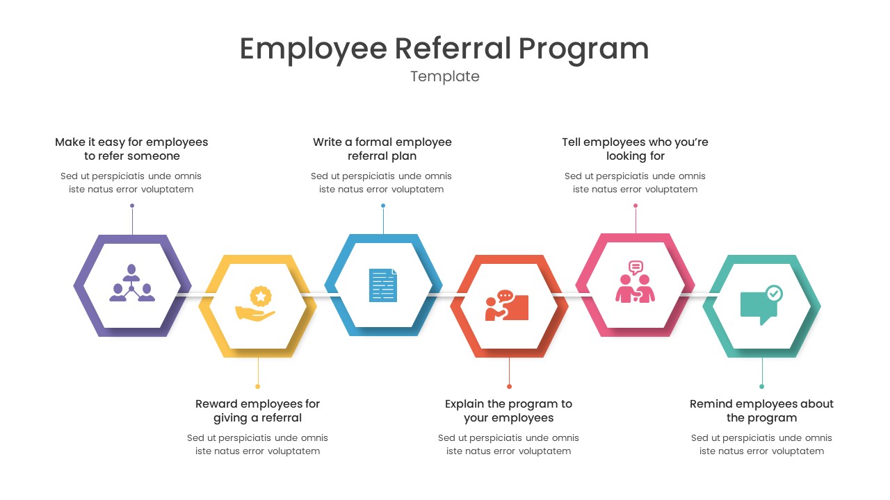 Employee Referral Presentation Template