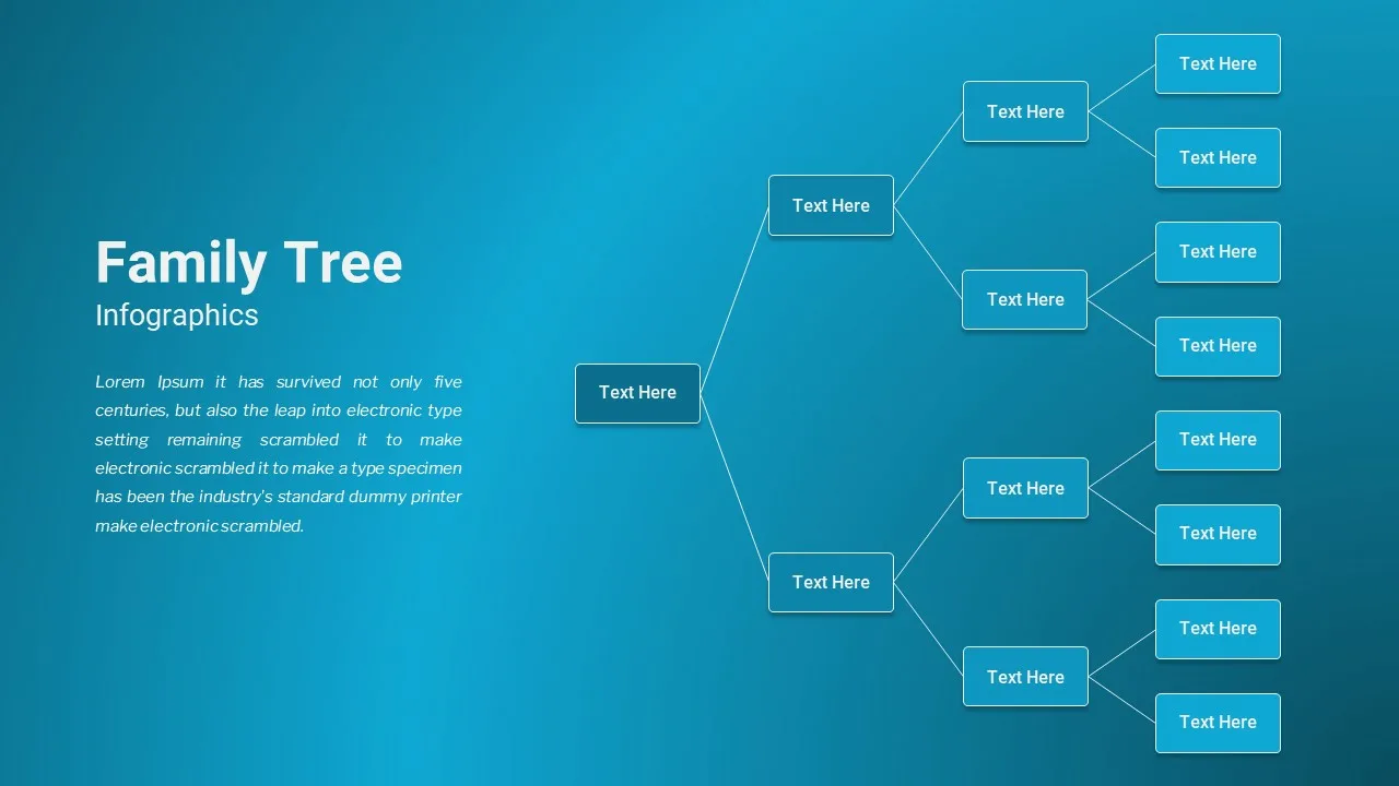 Family Tree Template Slides SlideKit