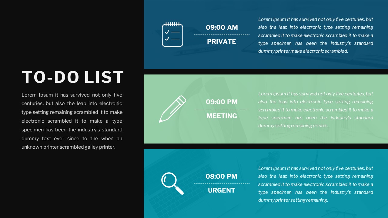 To-Do-List & Task List Templates for PowerPoint and Google Slides Theme ...