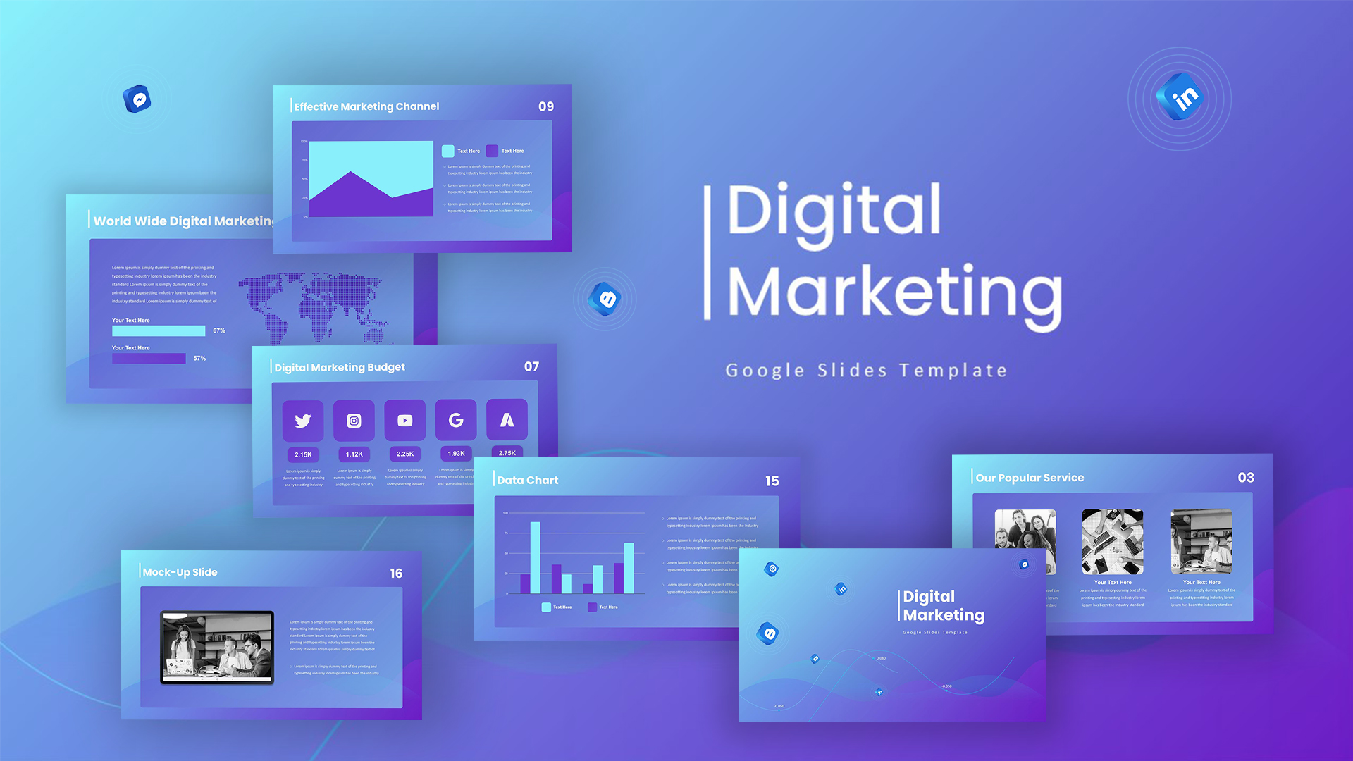 Digital Marketing PowerPoint Templates