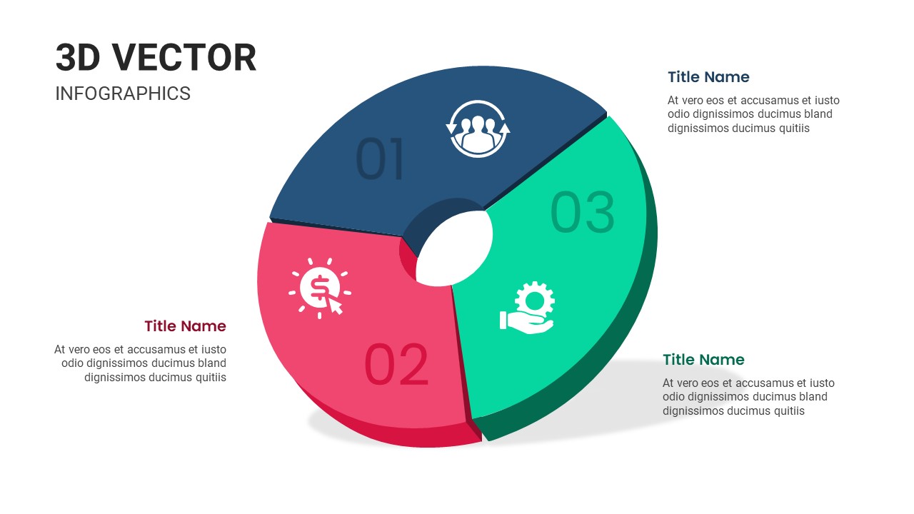 Editable 3D PowerPoint Vector Template