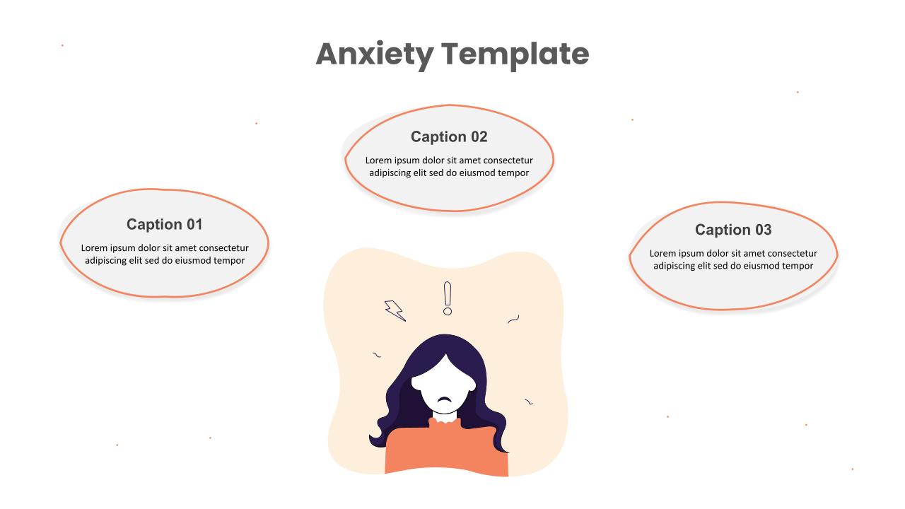 Editable Anxiety Ppt Template