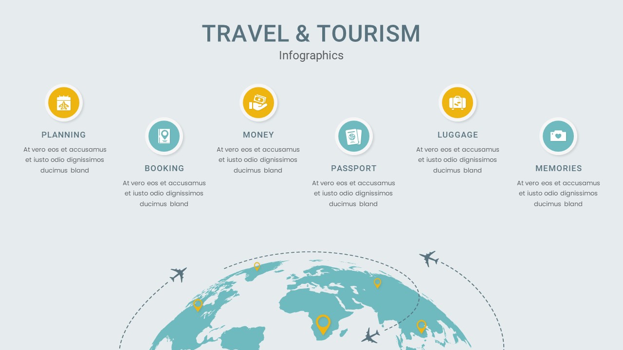 PowerPoint Template For Travel and Tourism