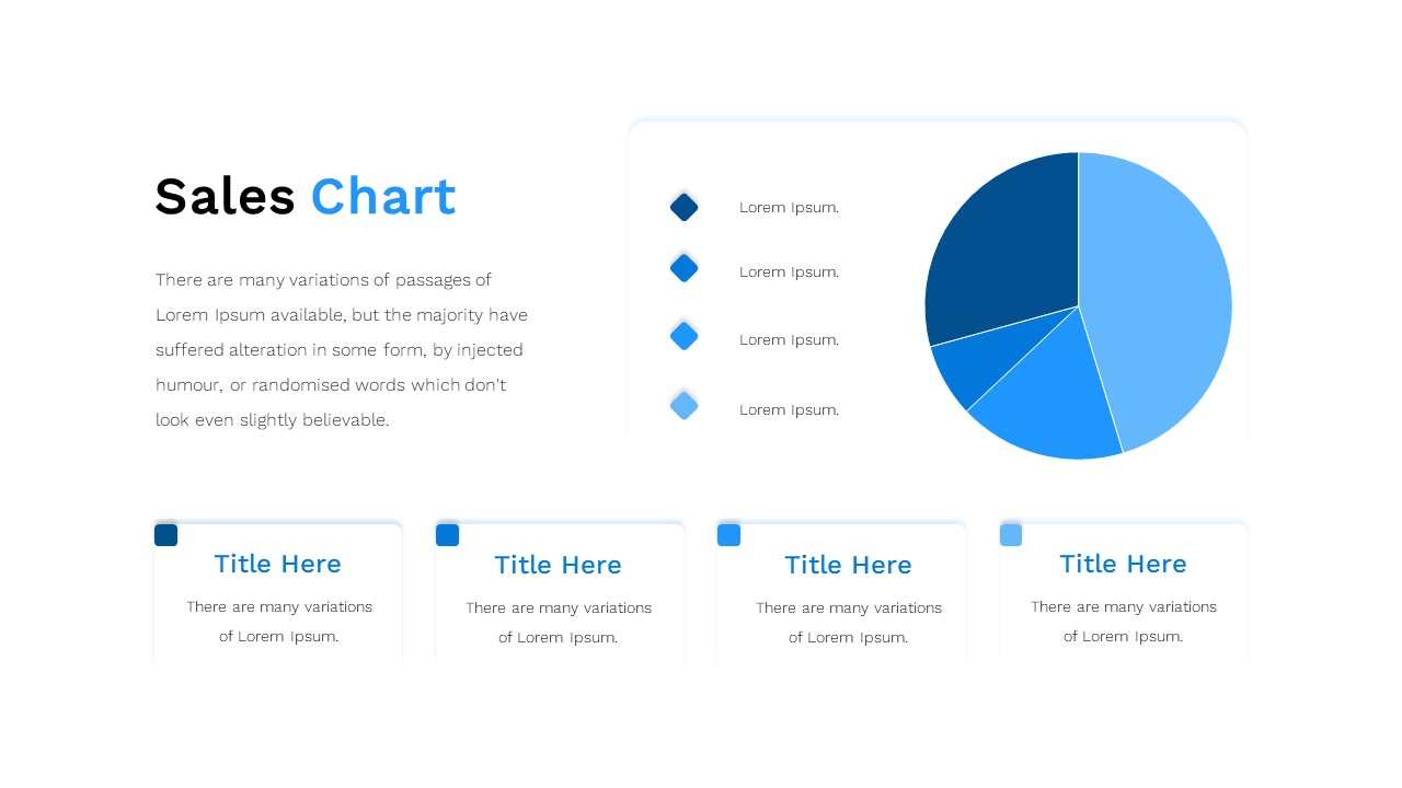 Sales Chart Powerpoint Template - Slidekit