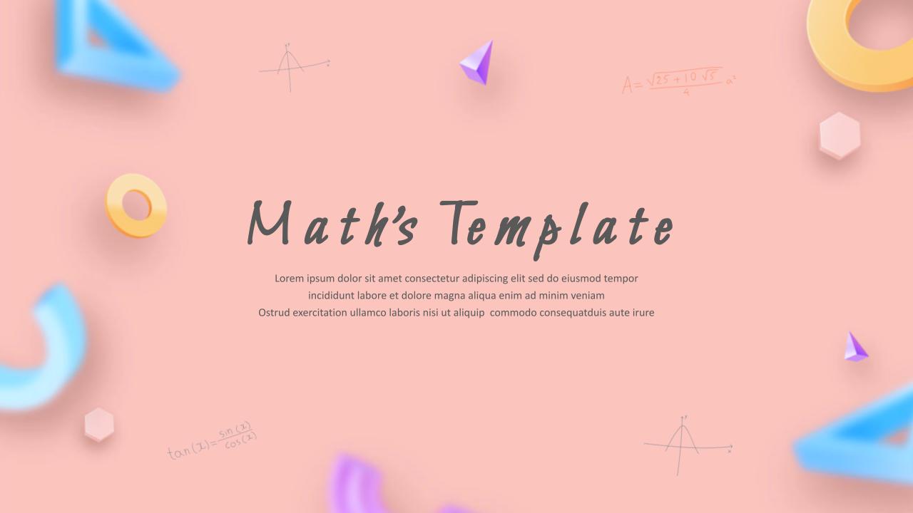 math-powerpoint-templates-slidekit