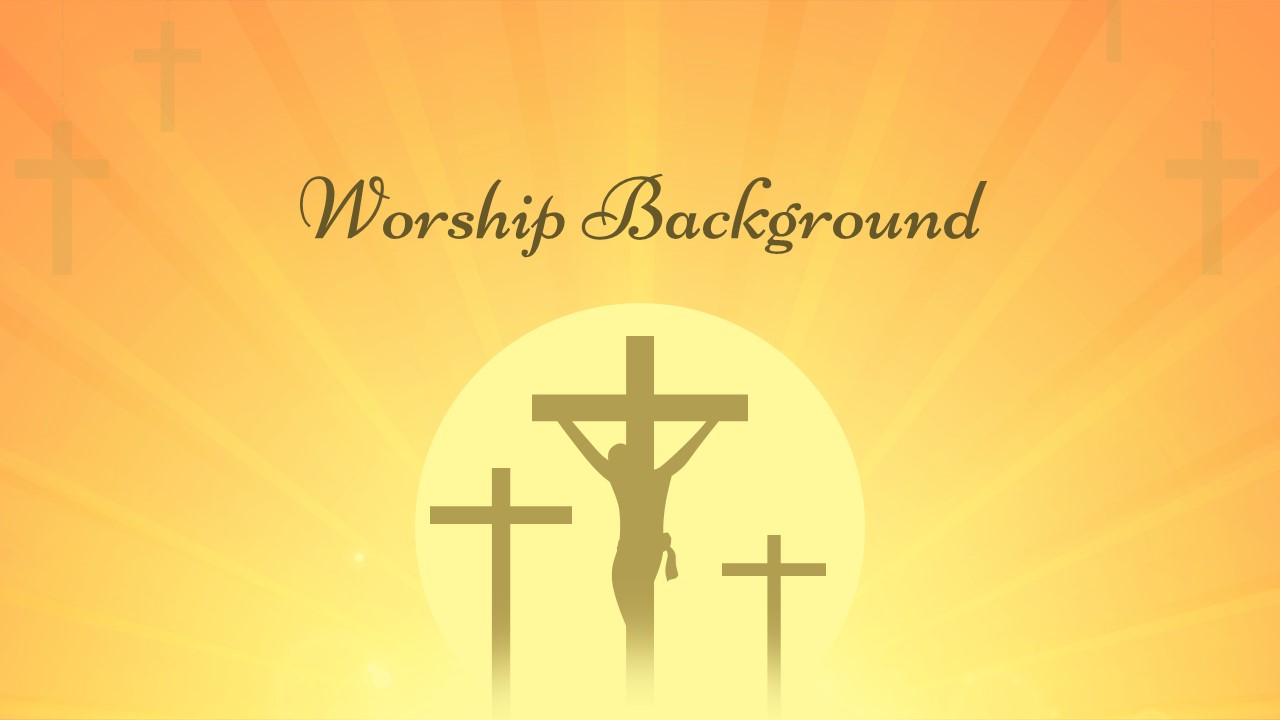 Sunrise PowerPoint Worship Background Template