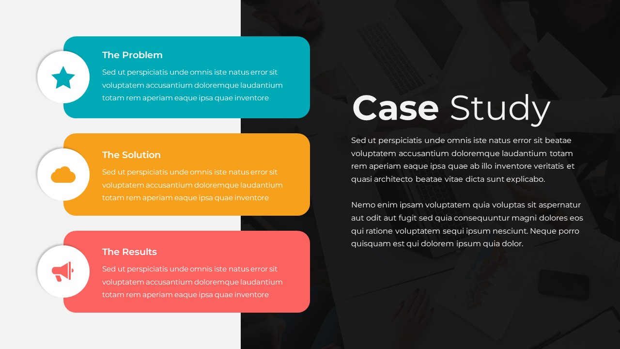 Editable Business Case Slide - SlideKit