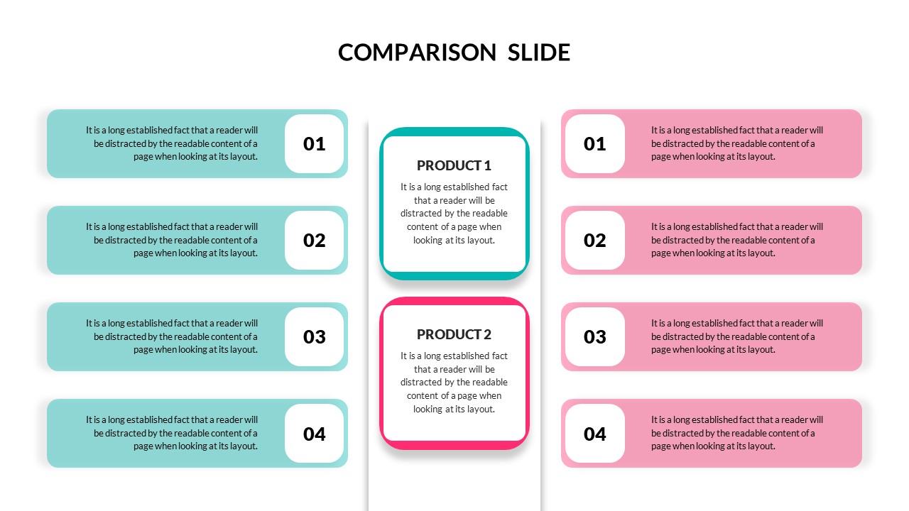 Product Comparison PPT Template