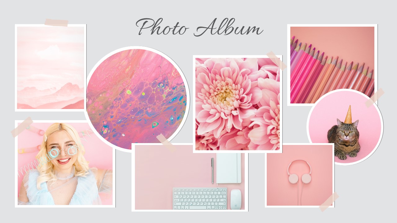 Stunning Photo Album Template SlideKit