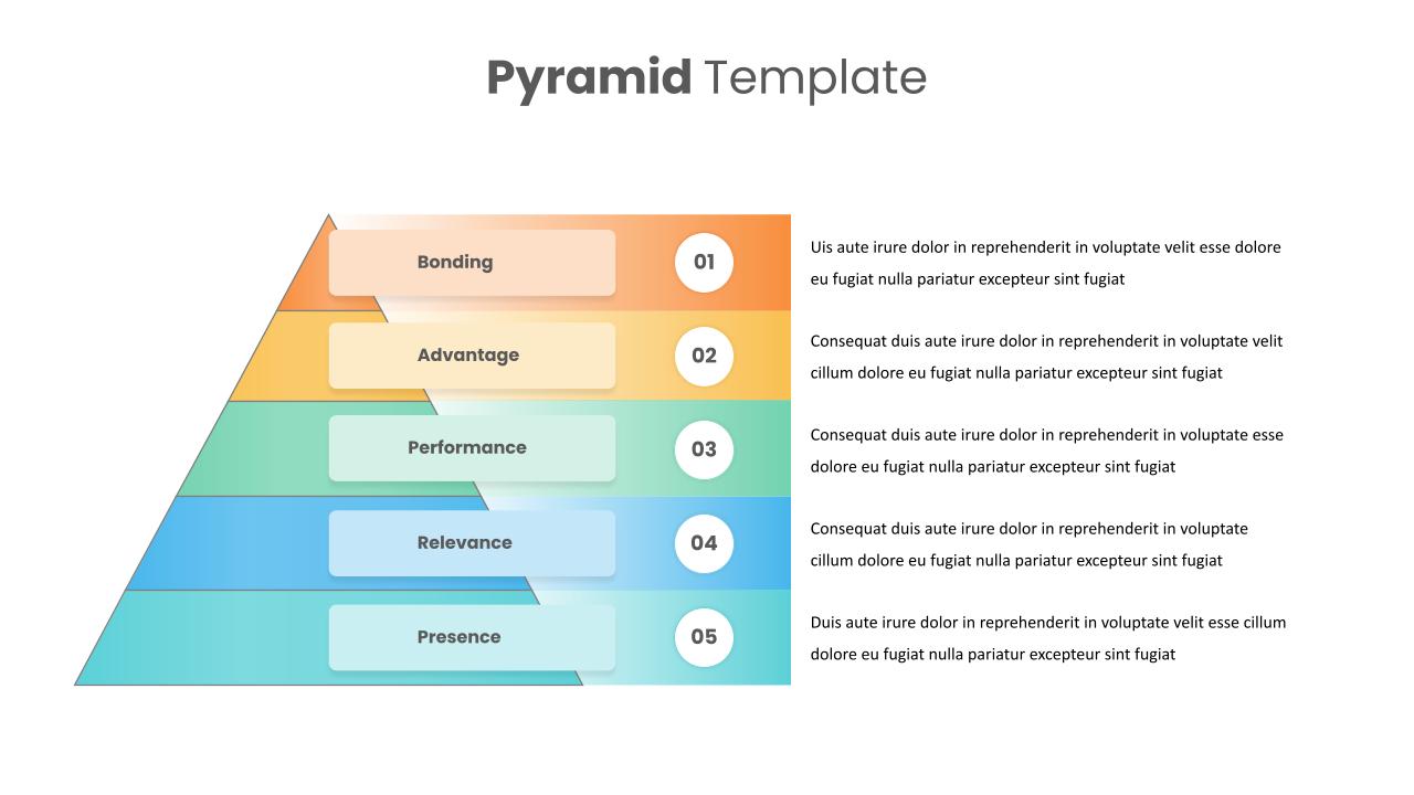 Brand Pyramid Slide Template SlideKit
