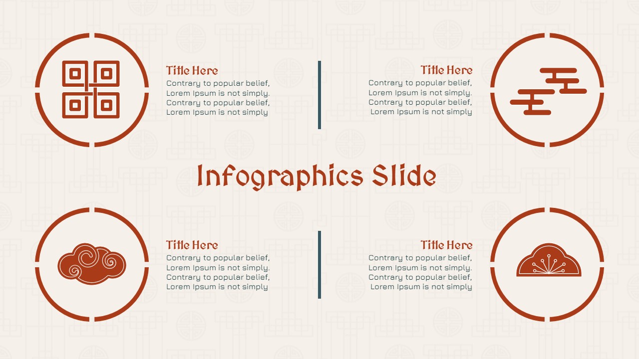 Free Korean Theme Infographic PPT Template - SlideKit