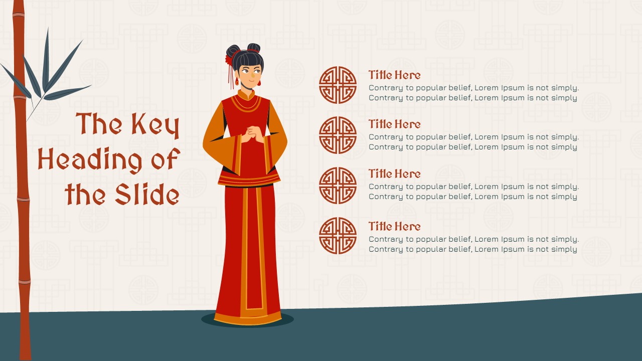 Korean Style PowerPoint Template - SlideKit