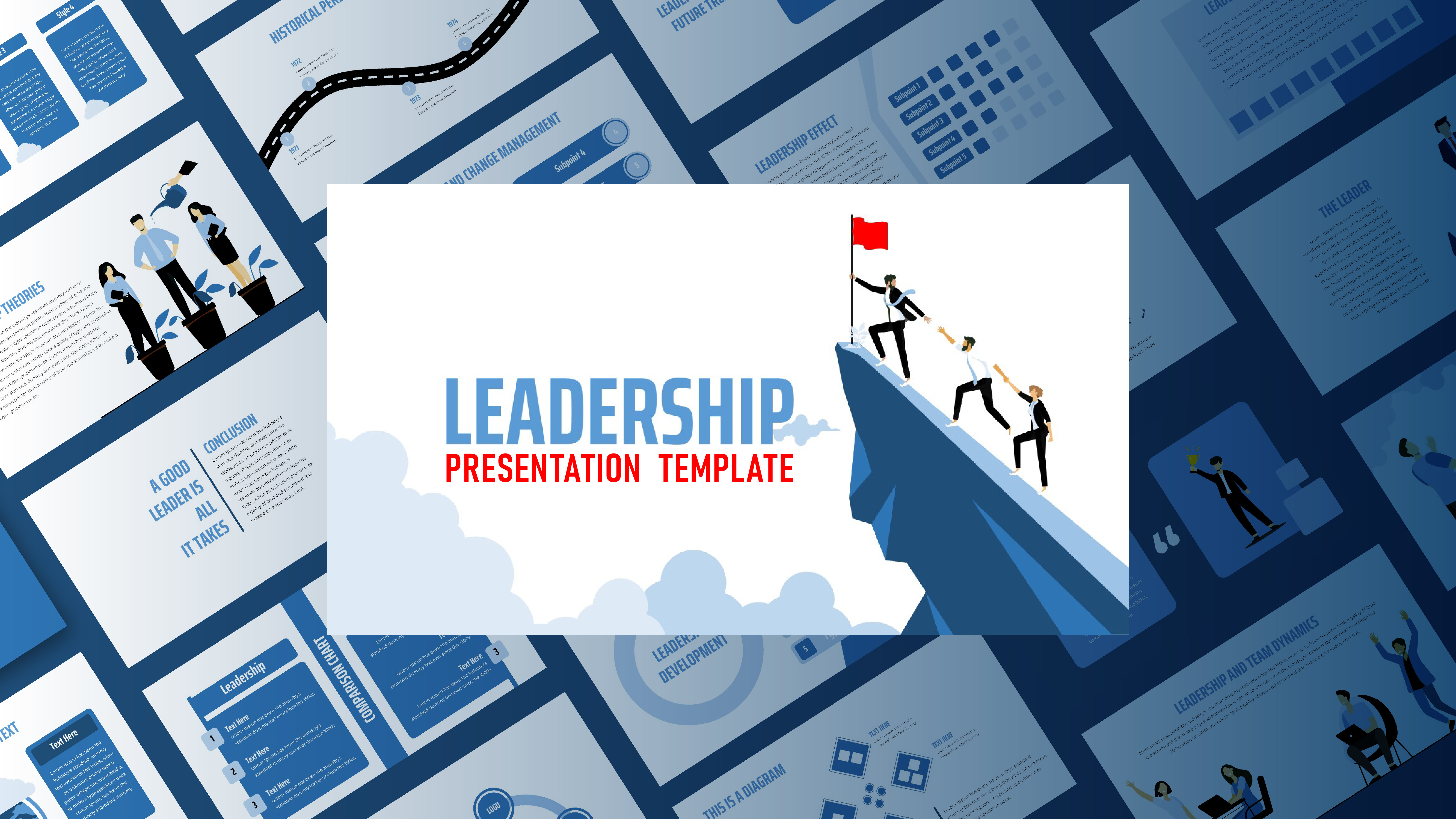 Leadership PowerPoint Presentation Templates Featured Image