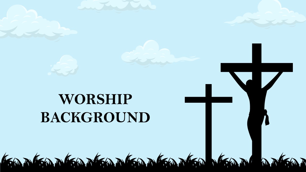 Worship Slide Background Template - SlideKit