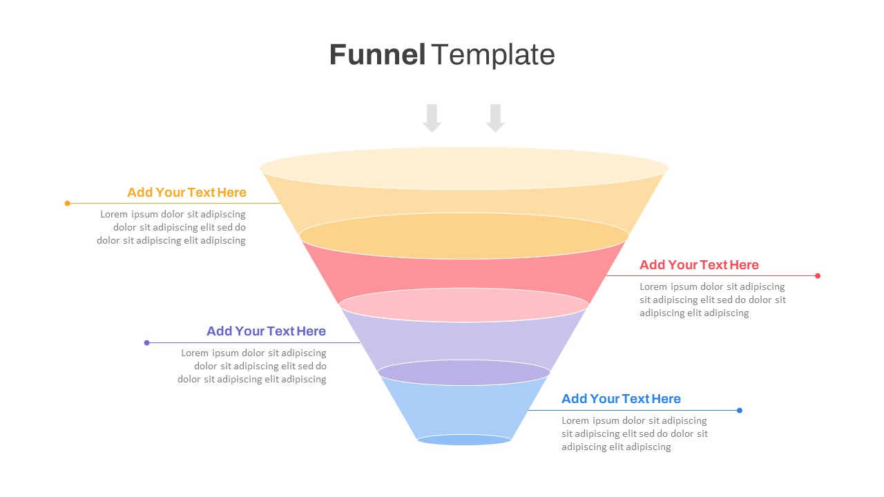 Marketing Funnel Slide Template SlideKit
