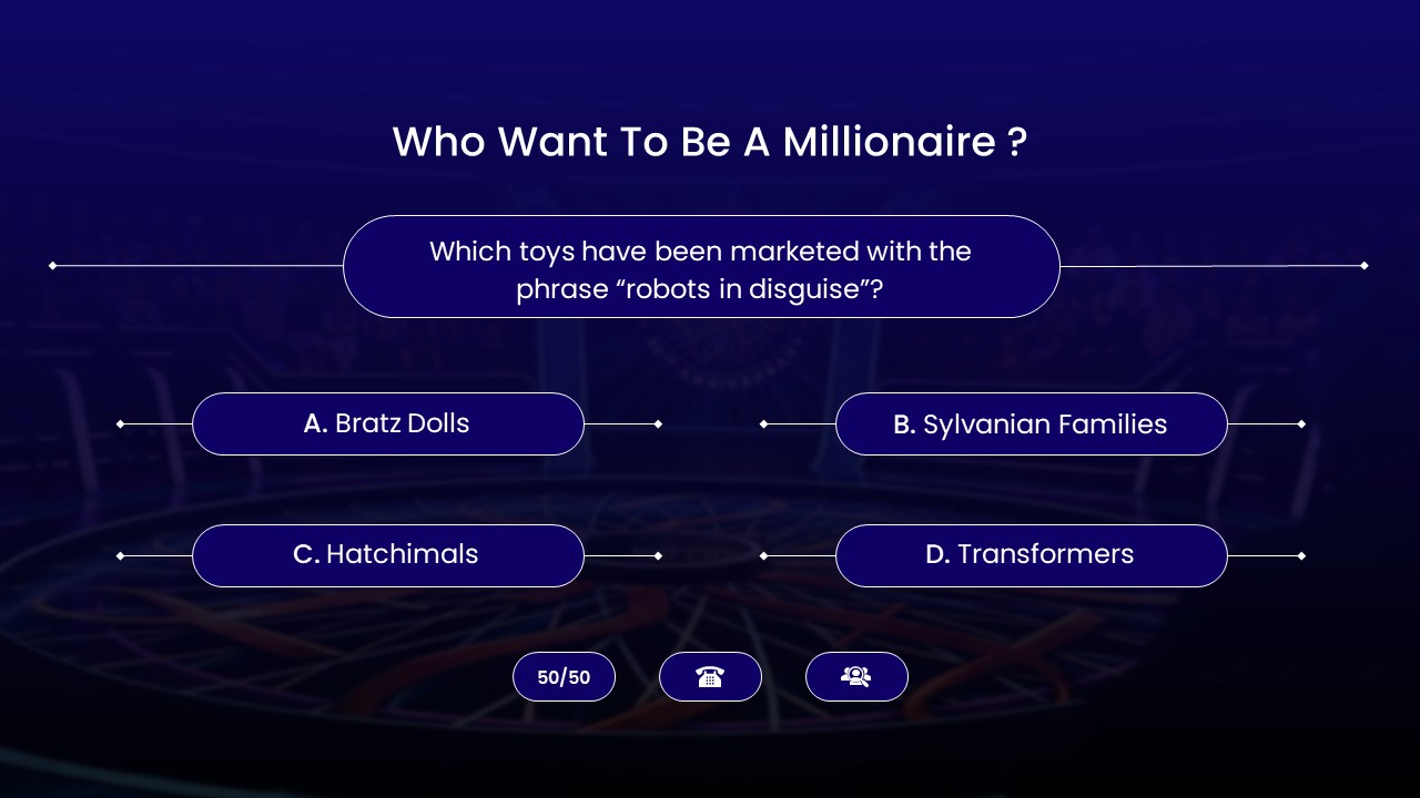 Millionaire Template For PowerPoint - SlideKit