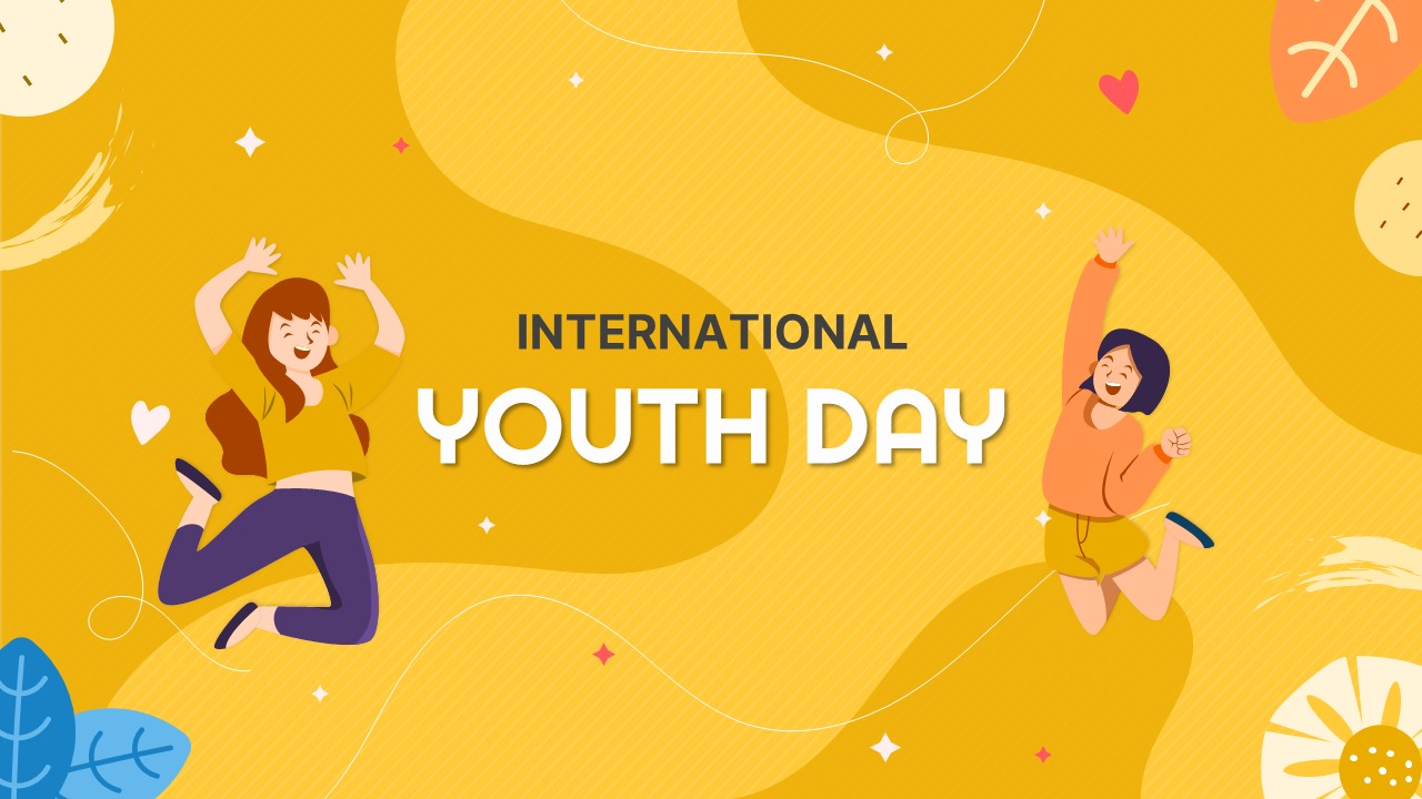 Youth Day Template for PowerPoint
